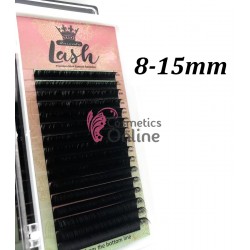 Gene false fir cu fir Premium Mink Russian Lash, D/0.10 de 8-15mm